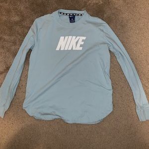 Baby Blue Nike Longsleeve